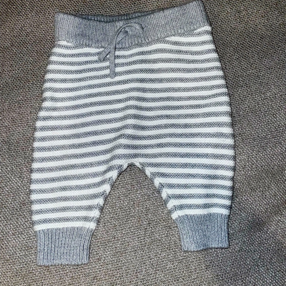 Baby Knitted Pants. 3 Months.